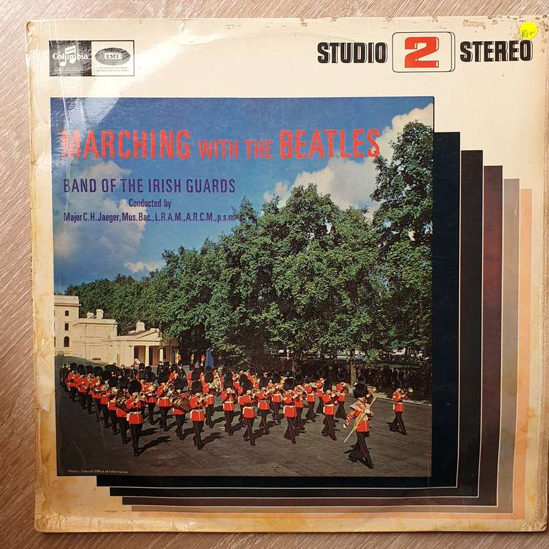Band Of The Irish Guards - Marching With The Beatles - Album Vinyl LP Record - Very-Good+ Quality...
