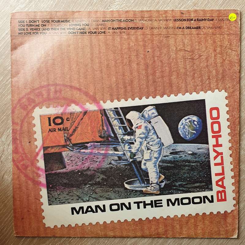 Ballyhoo - Man On the Moon - Vinyl LP Record  (VG+)