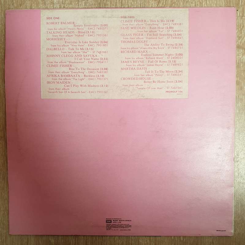 EMI In- Store - Air Freshener - Original Artists - Vinyl Record - Very-Good+ Quality (VG+)