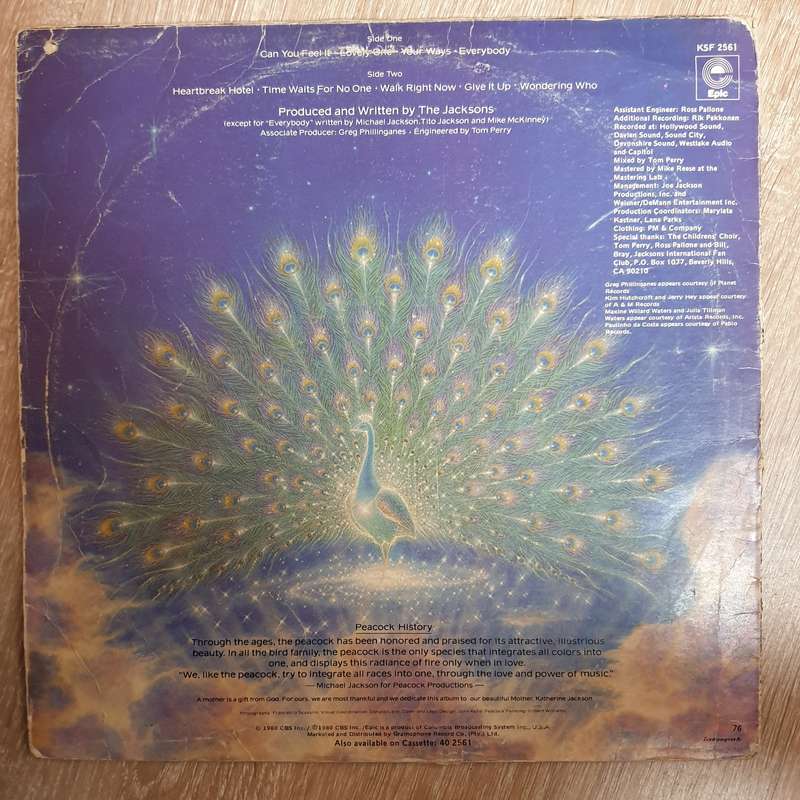 Jacksons - Triumph - Vinyl LP Record - Very-Good Quality (VG)