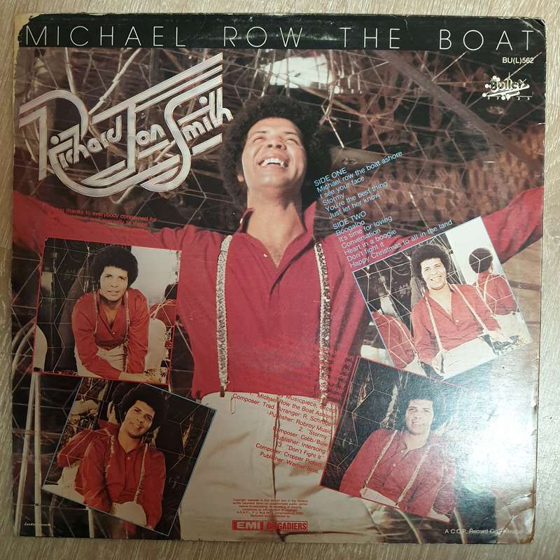 Richard Jon Smith  Michael Row The Boat - Vinyl Record  (VG+)