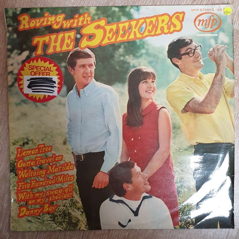 Roving With The Seekers - Vinyl Record - Opened  - Very-Good+ Quality (VG+)