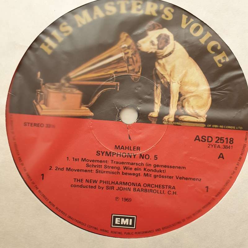 Gustav Mahler / Dame Janet Baker, Sir John Barbirolli, New Philharmonia Orchestra  Symphony...