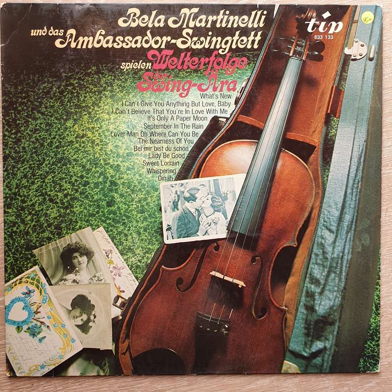 Bela  Martinelli -  Welterfolge Swing-Ära   - Vinyl Record - Very-Good+ Quality (VG+)