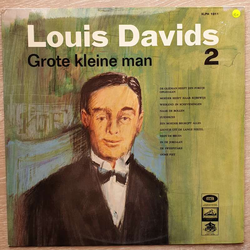 Louis Davids  De Grote Kleine Man 2 - Vinyl Record - Very-Good+ Quality (VG+)