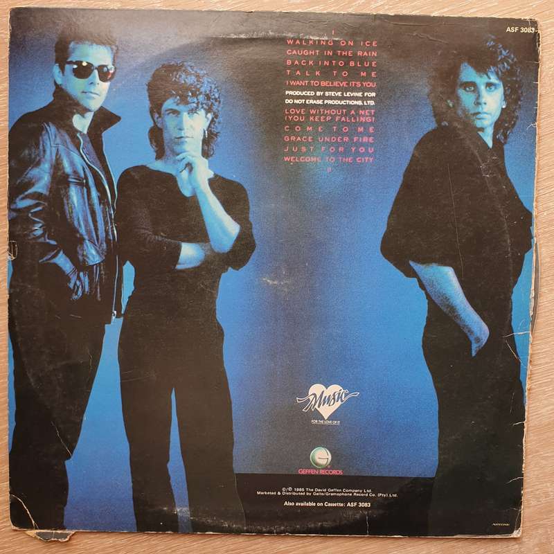 Quarterflash  Back Into Blue - Vinyl LP Record - Opened  - Very-Good Quality (VG)