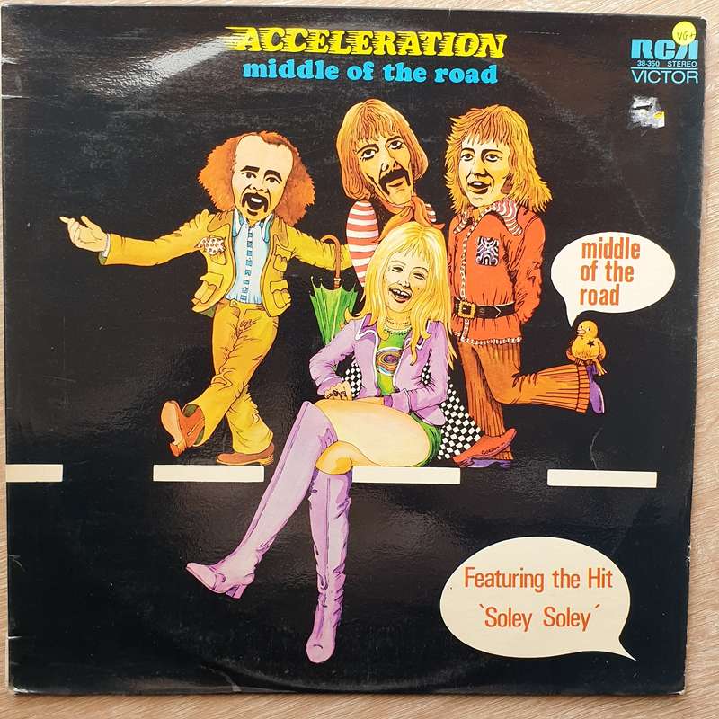 Middle Of The Road  Acceleration - Vinyl Record - Very-Good+ Quality (VG+)
