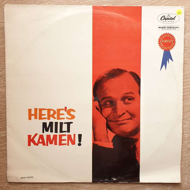 Milt Kamen  Here's Milt Kamen - Vinyl Record - Very-Good+ Quality (VG+)