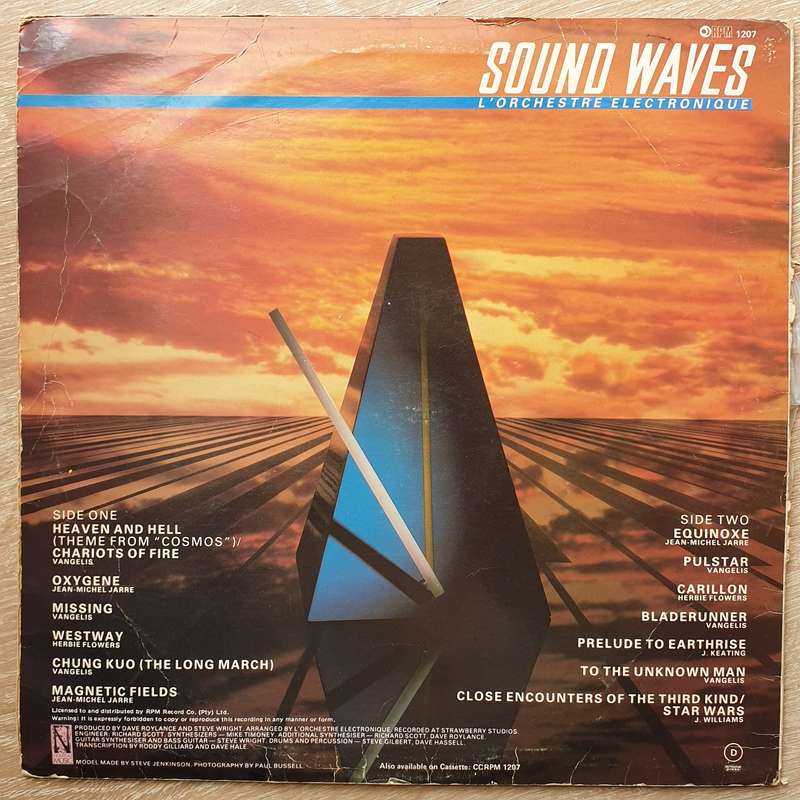 L'Orchestre Electronique  Sound Waves - Vinyl LP Record - Opened  - Very-Good- Quality (VG-)