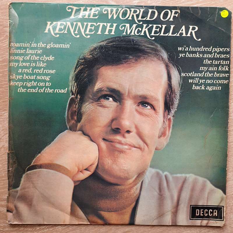 The World Of Kenneth McKellar - Vinyl LP Record - Opened  - Very-Good- Quality (VG-)