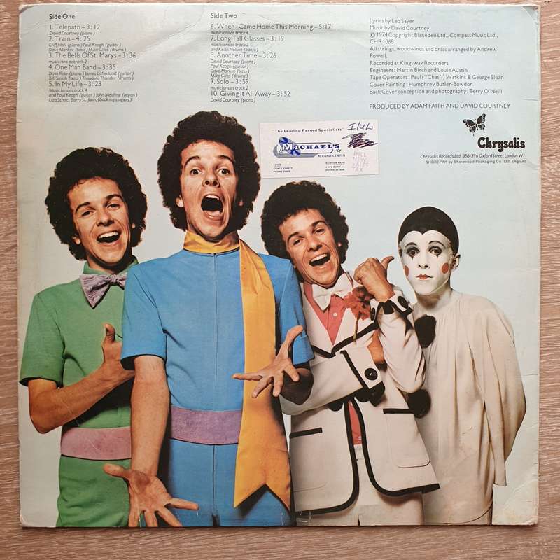 Leo Sayer - Just a Boy - Vinyl LP Record - Very-Good- Quality (VG-)