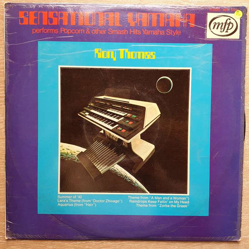 Rory Thomas  Sensational Yamaha Performs Popcorn & Other Smash Hits Yamaha Style - Vinyl LP...