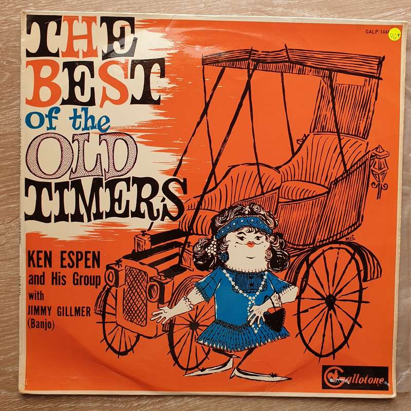 Ken Espen - The Best Of The Old Timers -  Vinyl LP Record - Very-Good+ Quality (VG+)