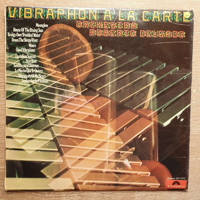 Roberto Delgado  Vibraphone a La Carte -  Vinyl LP Record - Very-Good+ Quality (VG+)