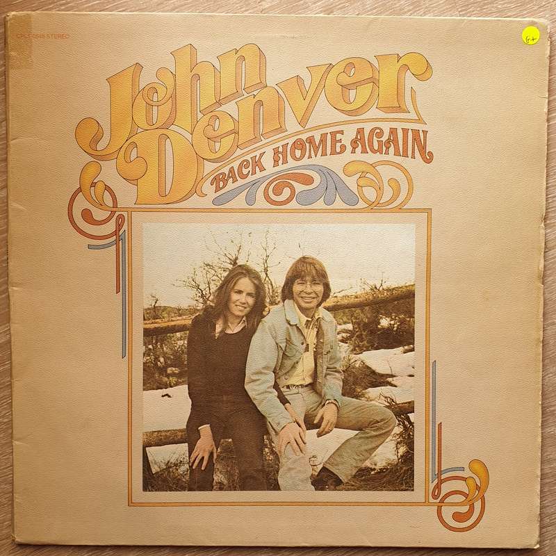 John Denver - Back Home Again -  Vinyl LP Record - Opened  - Good Quality (G)