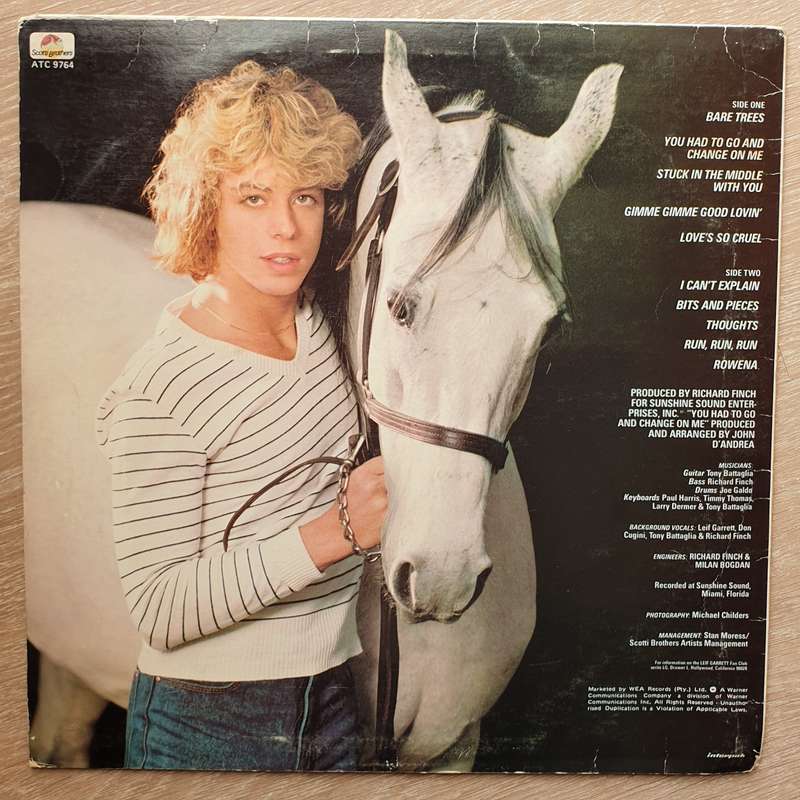Leif Garrett - Can't Explain - Vinyl LP Record - Opened  - Very-Good- Quality (VG-)