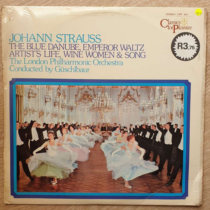 Johann Strauss - Blue Danube, Emperor Waltz, Artist's Life ... - London Philharmonic -  Vinyl LP ...