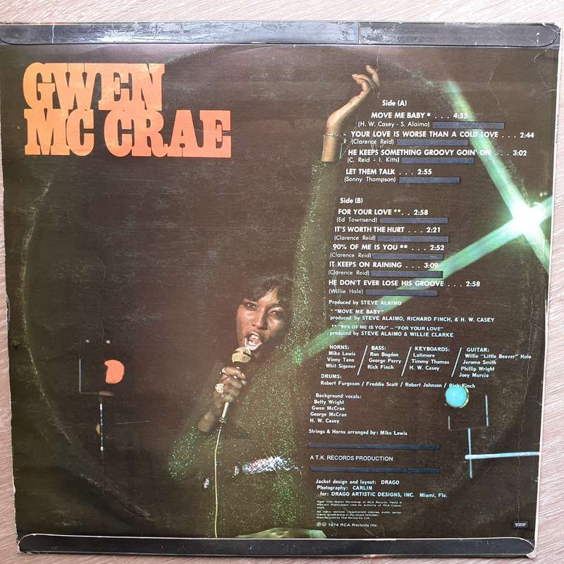 Gwen McCrae  Gwen Mc Crae - Vinyl LP Record - Opened  - Good Quality (G)