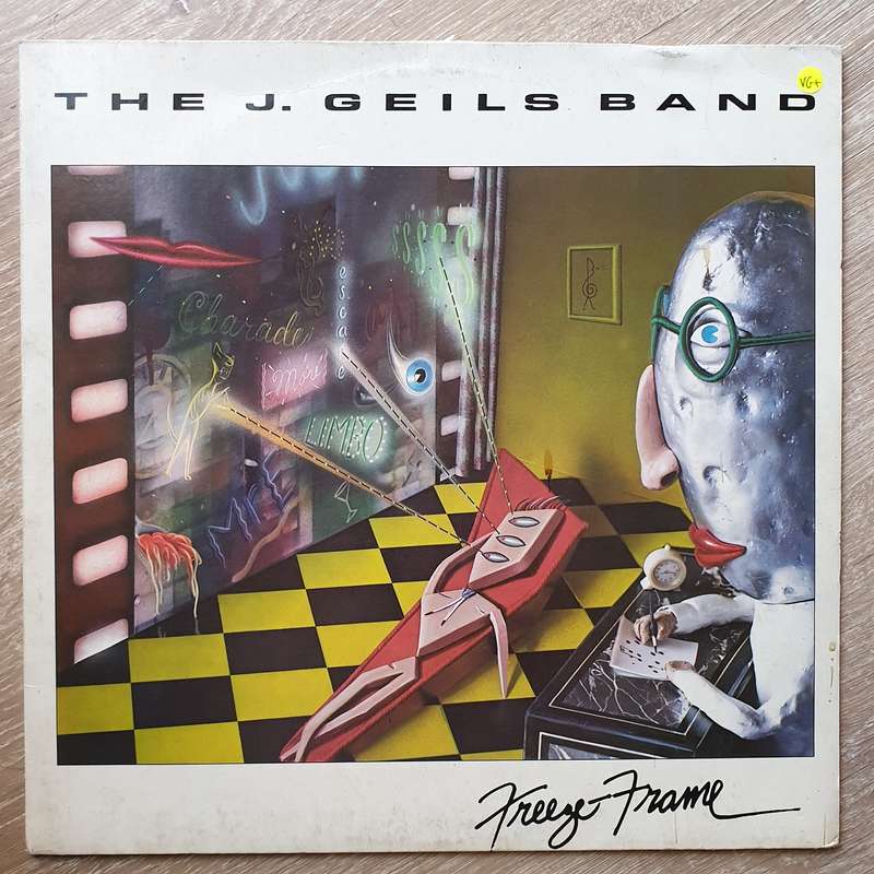 J.Geils Band - Freeze Frame - Vinyl LP Record - Very-Good+ Quality (VG+)