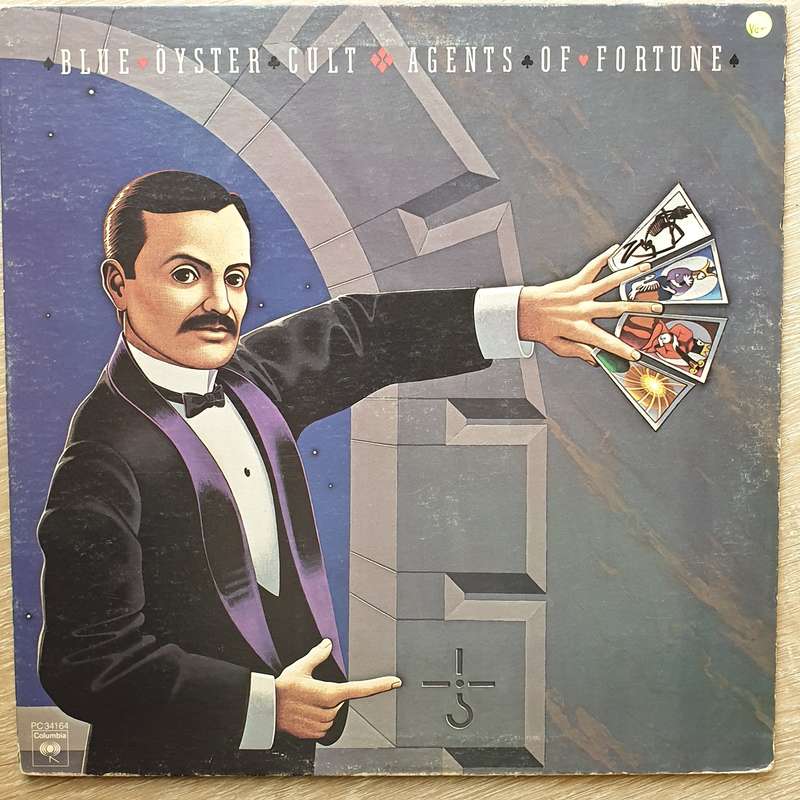 Blue Öyster Cult  Agents Of Fortune - Vinyl LP Record - Opened  - Very-Good+ Quality (VG+)