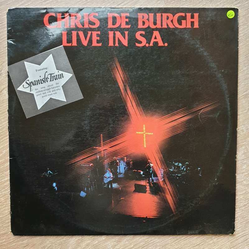 Chris de Burgh  Live In South Africa - Vinyl LP Record - Very-Good+ Quality (VG+)