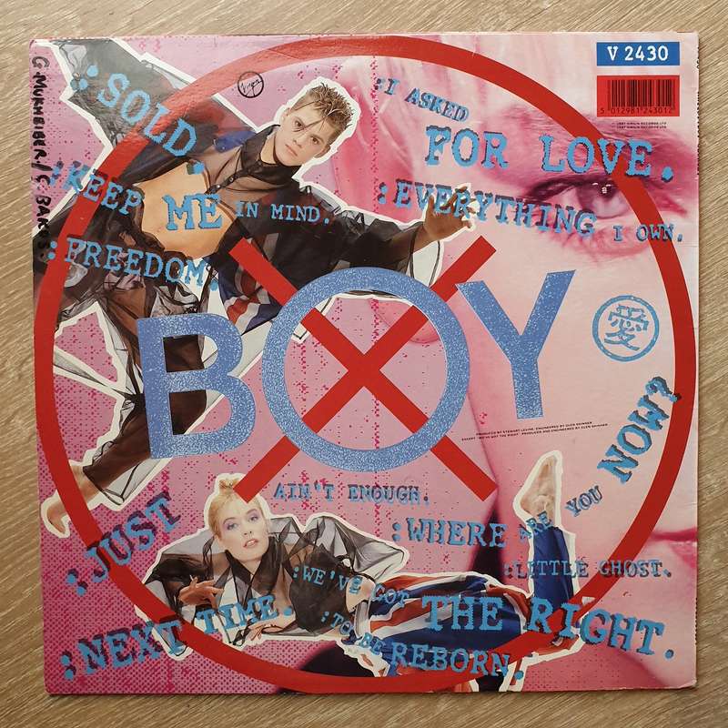 Boy George  Sold - Vinyl LP - Opened  - Very-Good+ Quality (VG+)