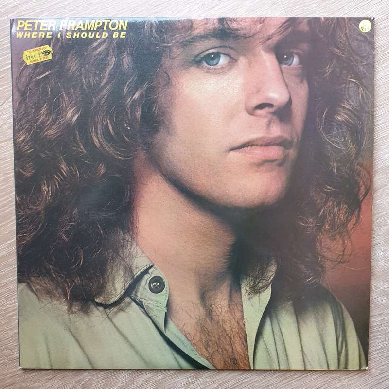 Peter Frampton  Where I Should Be - Vinyl LP Record - Very-Good+ Quality (VG+)