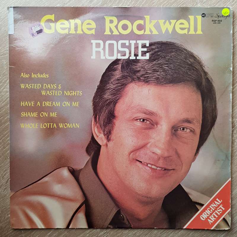 Gene Rockwell  Rosie - Vinyl LP - Opened  - Very-Good+ Quality (VG+)