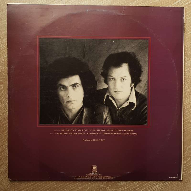 Gallagher & Lyle  Showdown - Vinyl LP Record (VG+)