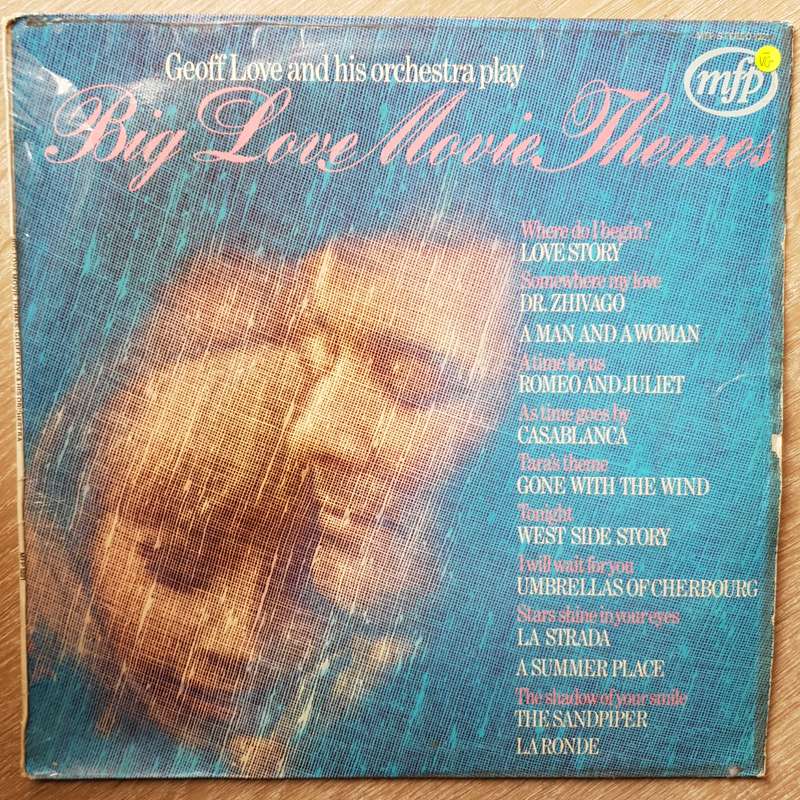 Geoff Love and His Orchestra - Big Love Movie Themes  - Vinyl LP Record - Opened  - Very-Good- Qu...