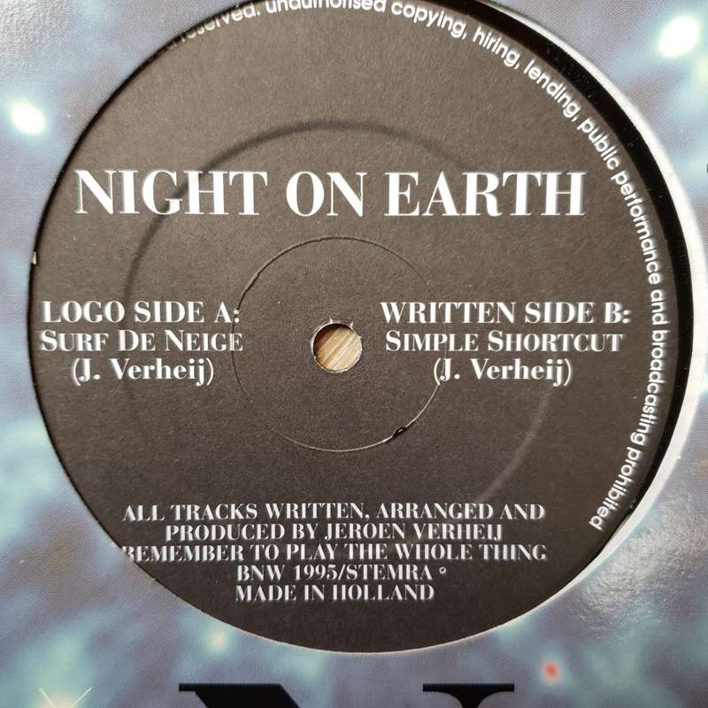 Night On Earth  Surf De Neige / Simple Shortcut - Vinyl Record - Opened  - Very-Good+ Quali...