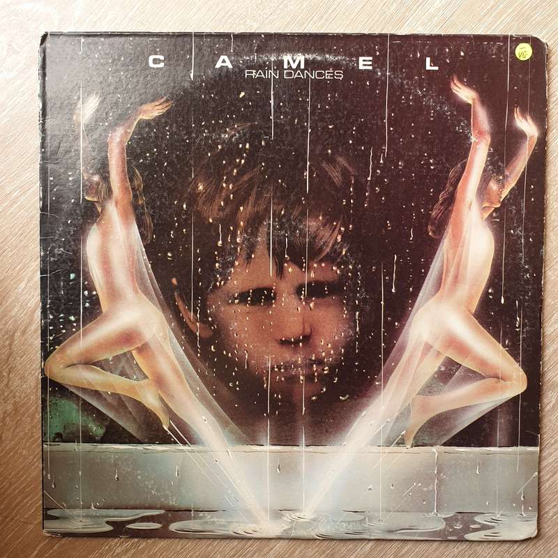 Camel  Rain Dances - Vinyl LP Record - Opened  - Very-Good- Quality (VG-)