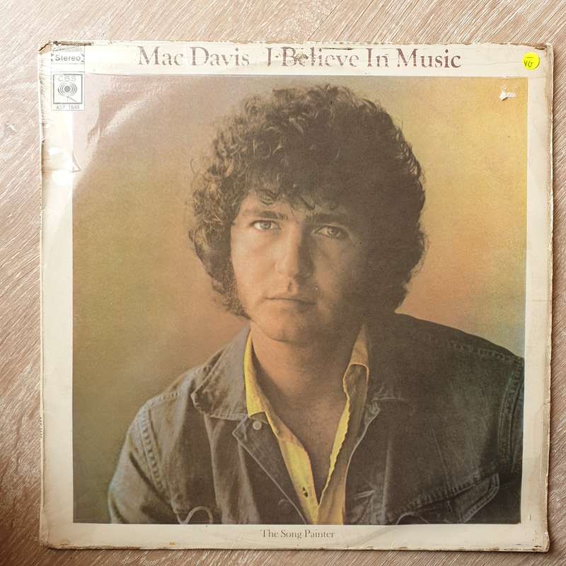 Mac Davis  I Believe In Music - Vinyl LP Record - Opened  - Very-Good- Quality (VG-)