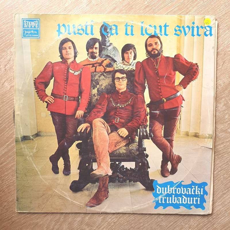 Dubrovački Trubaduri  Pusti Da Ti Leut Svira - Vinyl LP Record - Opened  - Very-Good- Qual...