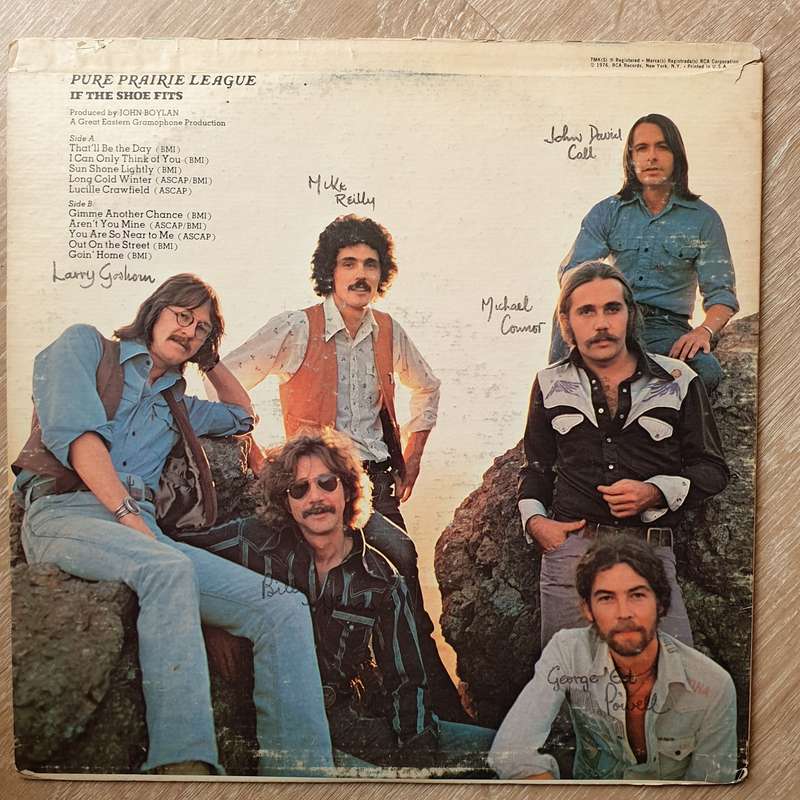 Pure Priarie League - If The Shoe Fits - Vinyl LP Record  - Opened  - Very-Good+ Quality (VG+)