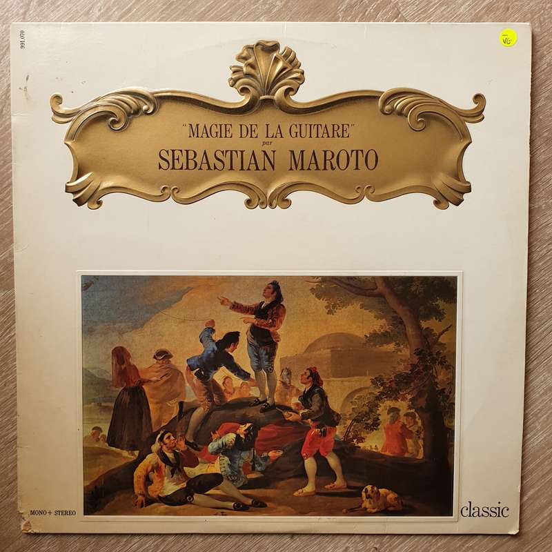 Sebastian Maroto  "Magie De La Guitare" - Vinyl LP Record - Opened  - Very-Good- Quality (VG-)
