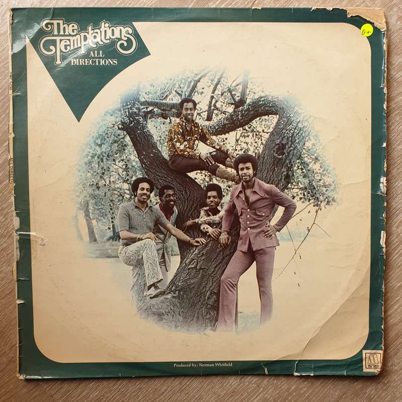The Temptations  All Directions  Vinyl LP Record - Opened  - Good+ Quality (G+)