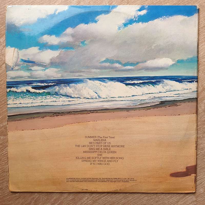 Bobby Goldsboro  Summer (The First Time) -  Vinyl LP Record - Very-Good+ Quality (VG+)
