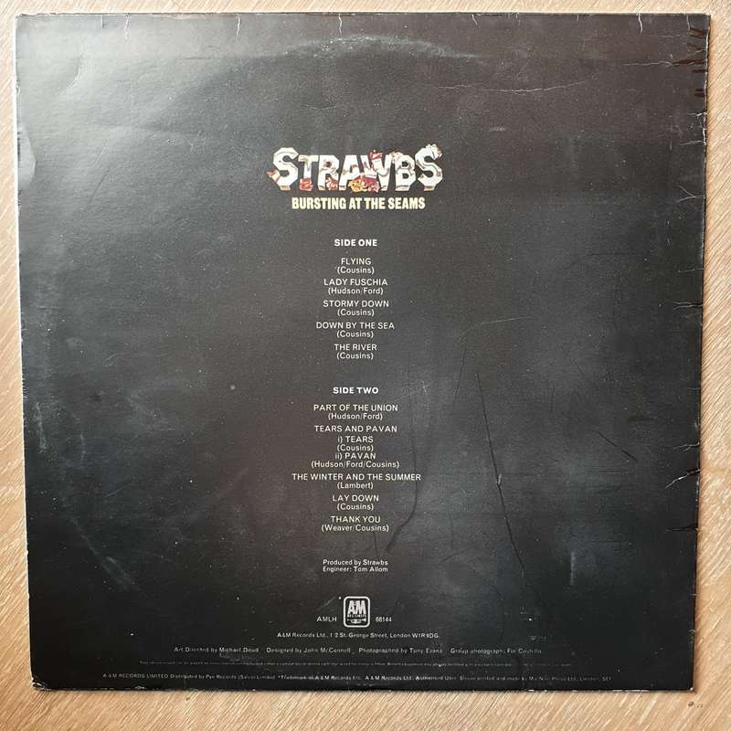 Strawbs - Bursting at the Seams - Vinyl LP Record - Very-Good+ Quality (VG+)