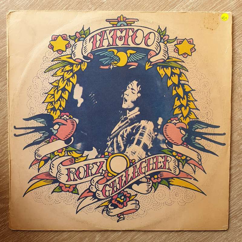 Rory Gallagher  Tattoo -  Vinyl LP Record - Very-Good+ Quality (VG+)