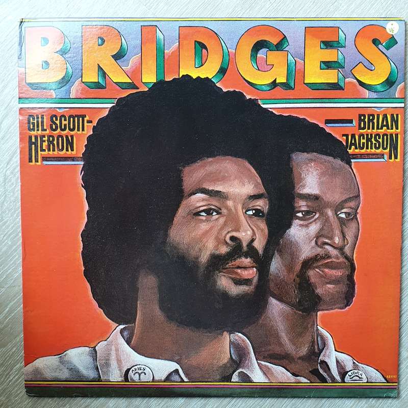 Gil Scott-Heron & Brian Jackson  Bridges - Vinyl LP Record - Opened  - Very-Good Quality (VG)