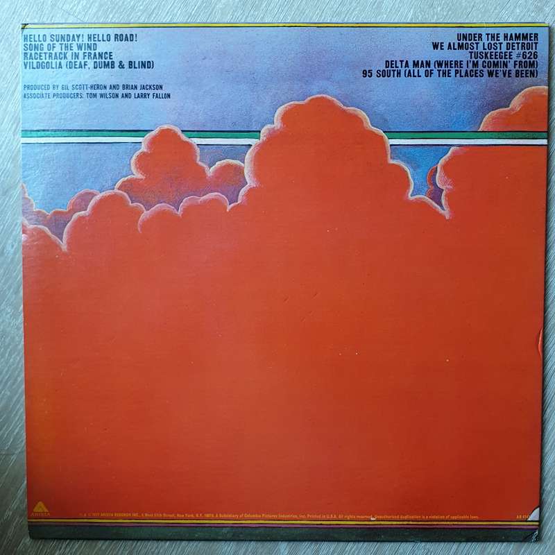 Gil Scott-Heron & Brian Jackson  Bridges - Vinyl LP Record - Opened  - Very-Good Quality (VG)