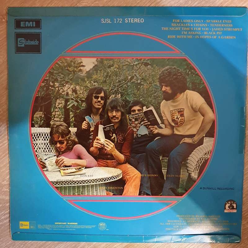 Steppenwolf  For Ladies Only - Vinyl LP Record - Opened  - Very-Good+ Quality (VG+)