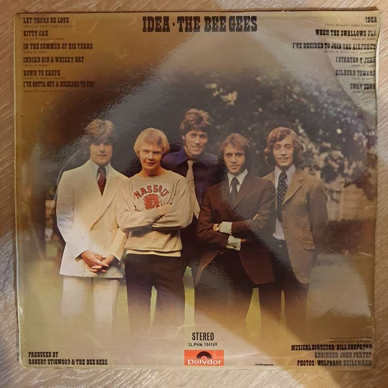 Bee Gees  Idea  - Vinyl LP Record  - Very-Good+ Quality (VG+)