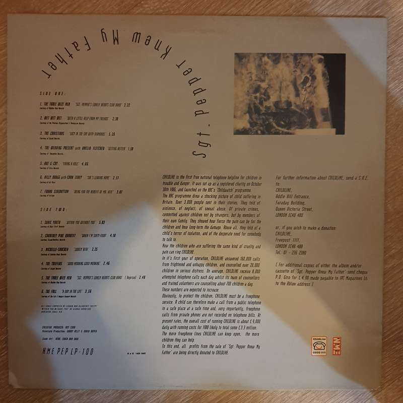 Sgt. Pepper Knew My Father - Vinyl LP Record - Opened  - Very-Good+ Quality (VG+)
