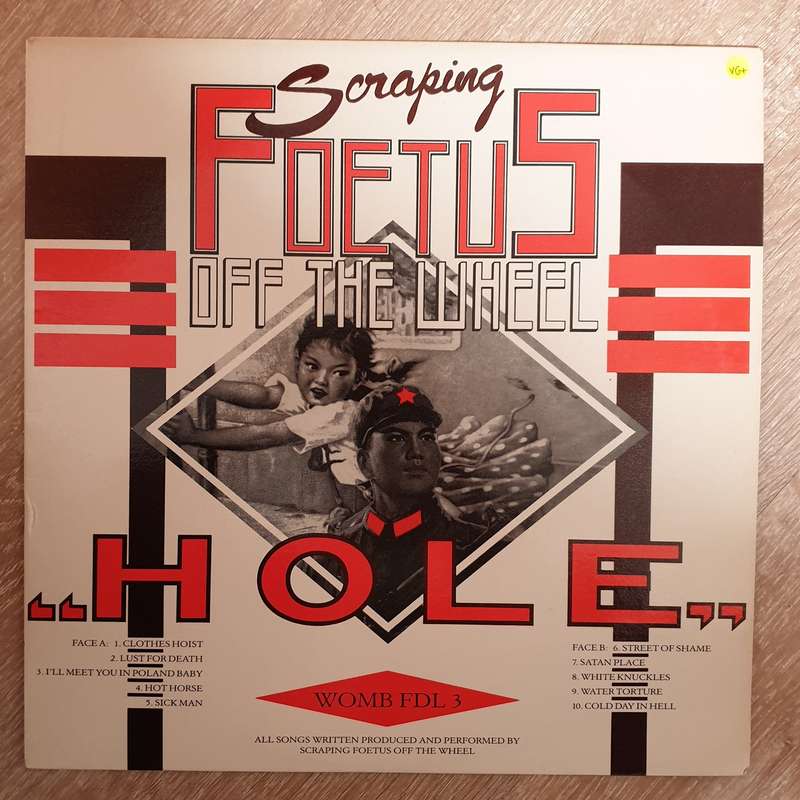 Scraping Foetus Off The Wheel  Hole - Vinyl Record - Opened  - Very-Good+ Quality (VG+)