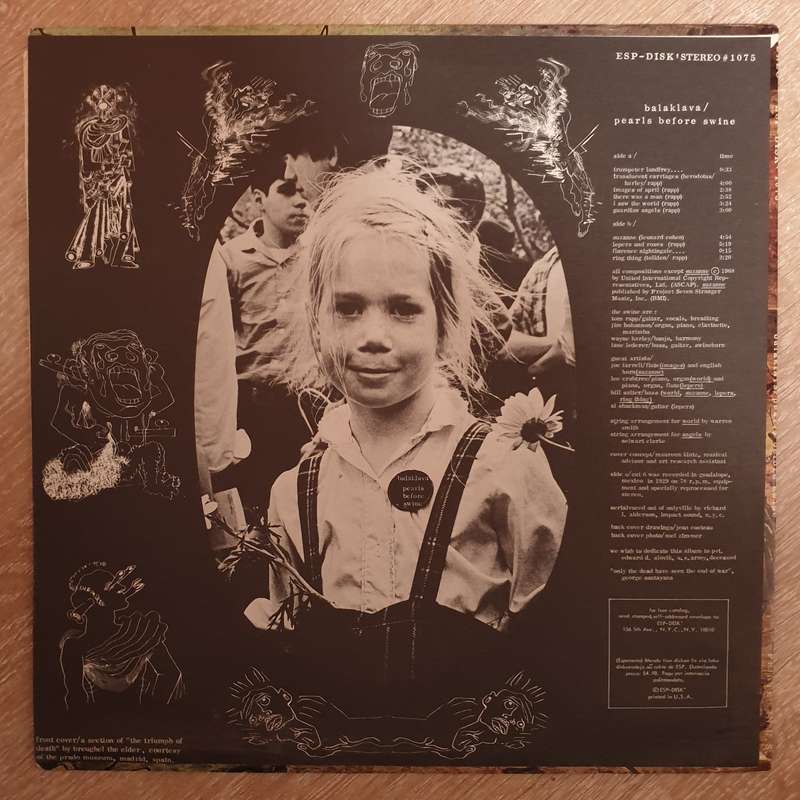 Pearls Before Swine  Balaklava - Vinyl Record - Opened  - Very-Good+ Quality (VG+)