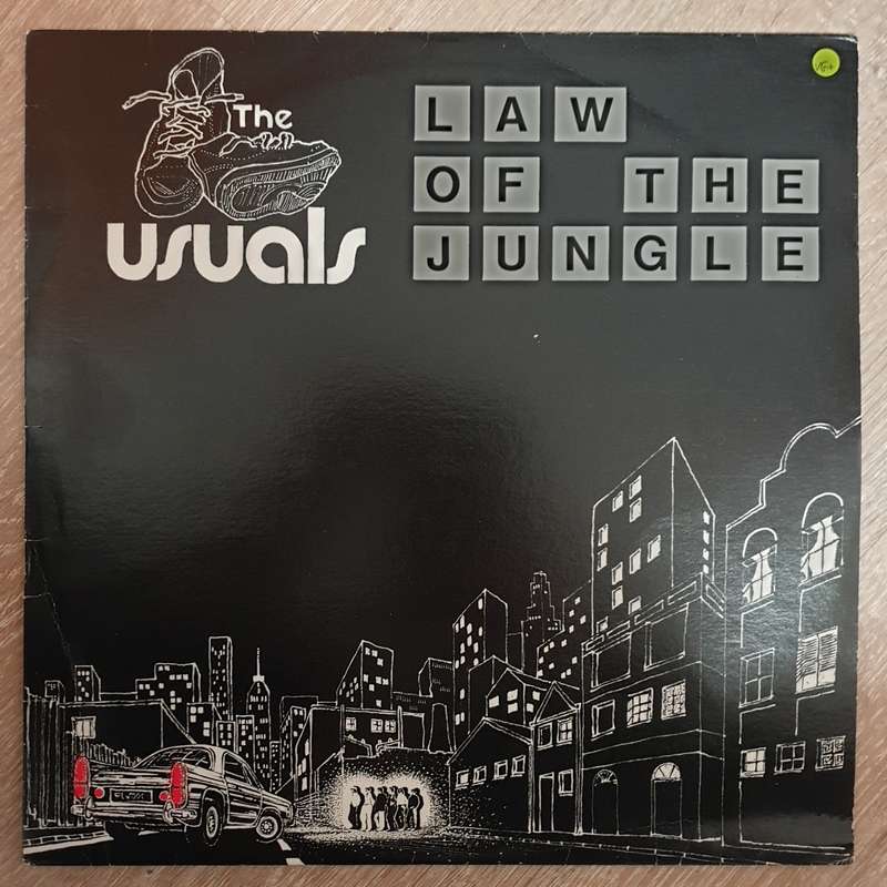 The Usuals  Law Of The Jungle - Vinyl Record - Opened  - Very-Good+ Quality (VG+)