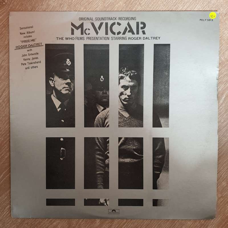 McVicar - Original Roger Daltrey Soundtrack Recording  - Vinyl LP - Opened  - Very-Good+ Quality ...