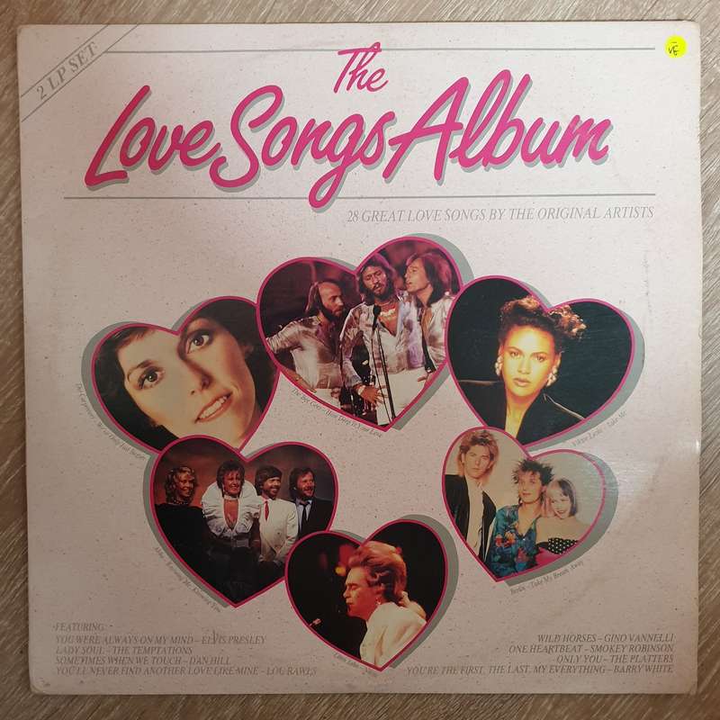 The Love Songs Album Vol 1 - 28 Original Hits - Double  - Vinyl LP Record - Opened  - Very-Good- ...